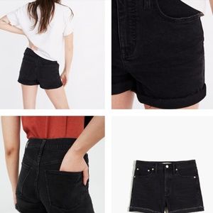 Madewell denim high rise shorts